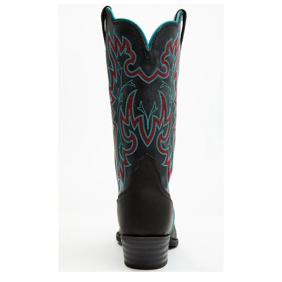 Twisted X Western Boots Snip Toe Black, Blue & Red Womens Size 7B - Picture 2 of 16